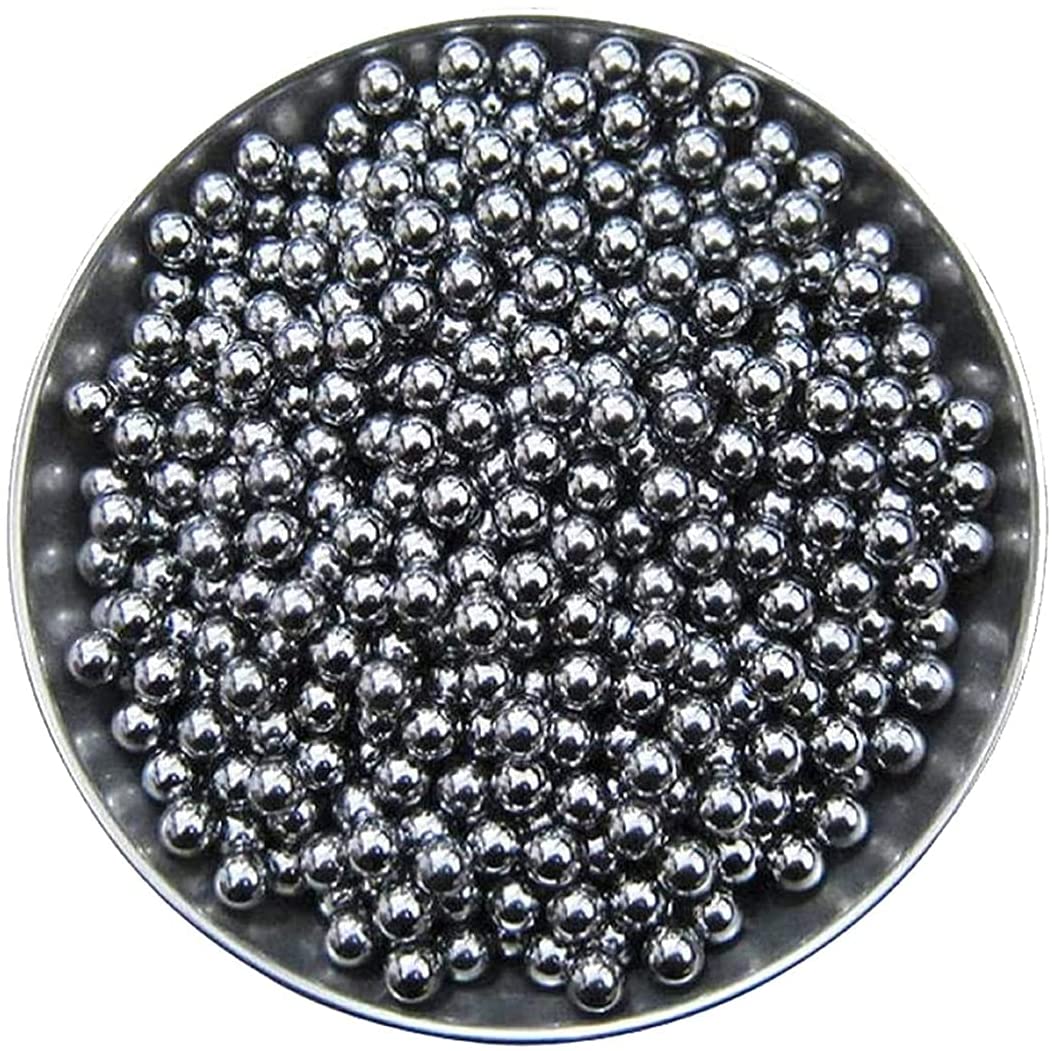 Dingzing 100PCS Billes Rondes en Acier 8 mm en Acier Inoxydable