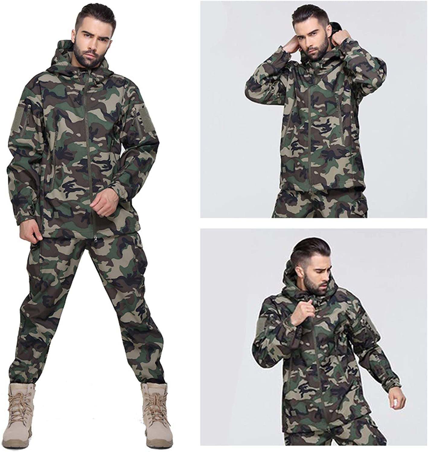 Wisdom Wolf Hommes Vestes Militaire Tactique Imperméables